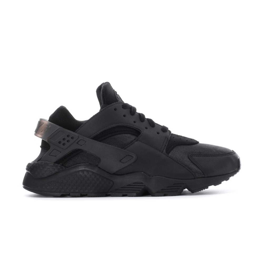 NIKE AIR HUARACHE BOYS 7Y BLK - Picture 2 of 9